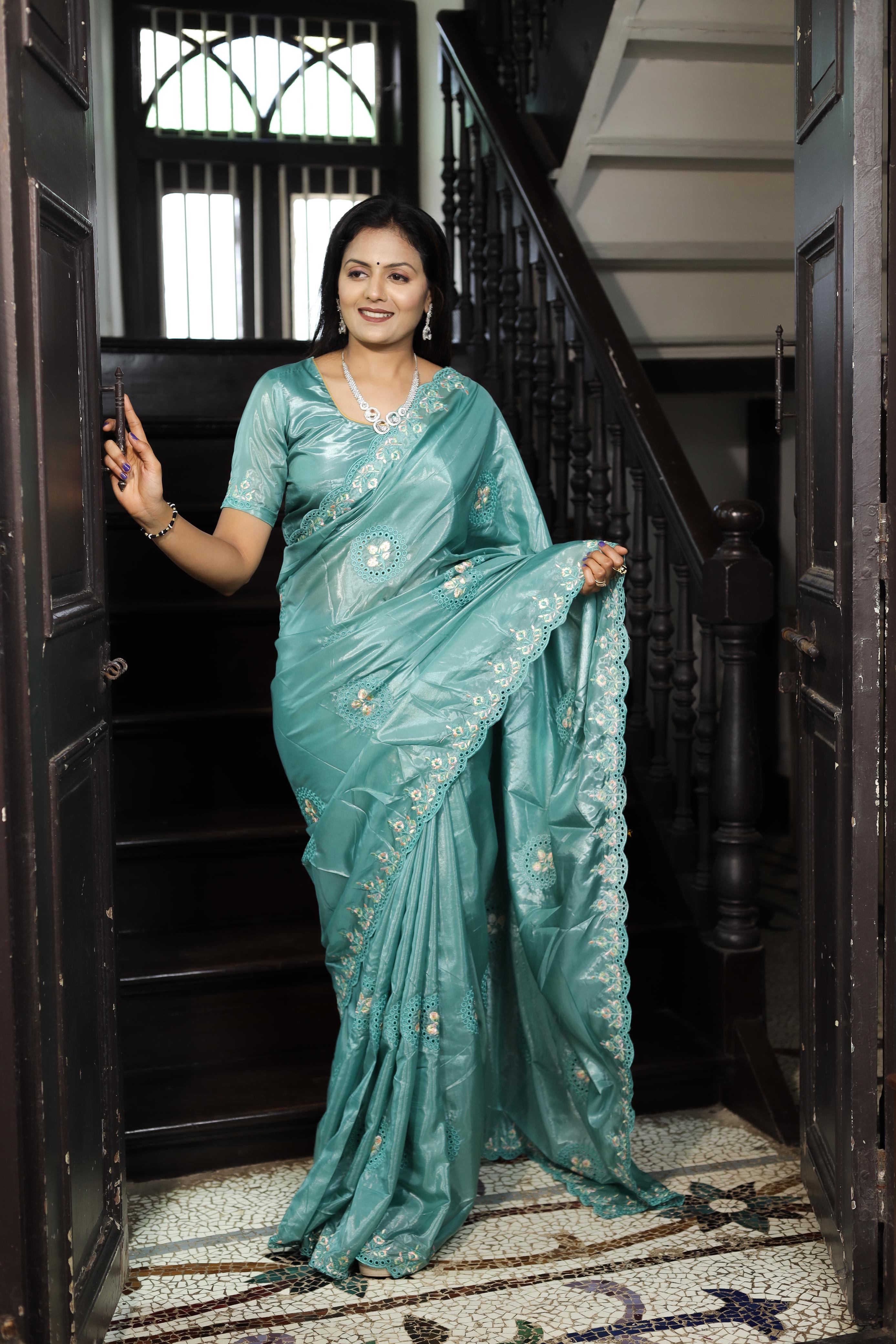 NEW DESIGNER PURE SOFT SILK SAREE - sareeswholesalers