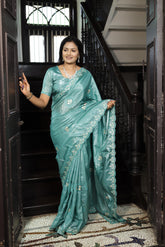 NEW DESIGNER PURE SOFT SILK SAREE - sareeswholesalers