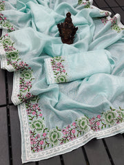 Designer Festive Wear Kota Doriya Saree