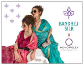 Mono Poley Sarees Are Highly Crafted With Art Silk Patola Weaving