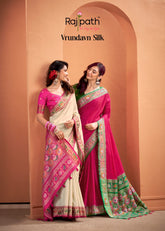 RajPath Fabrics Presents Exquisite Sarees Crafted From Premium Patola Silk