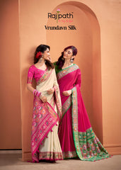 RajPath Fabrics Presents Exquisite Sarees Crafted From Premium Patola Silk