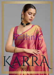 SETHNIC Sarees With Mysore Brocade Showcase Exquisite Craftsmanship Blending Traditional