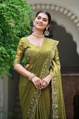 SIYA CREATION Presents Sarees Made From Pure Fendy Silk Known For Its Exceptional Quality
