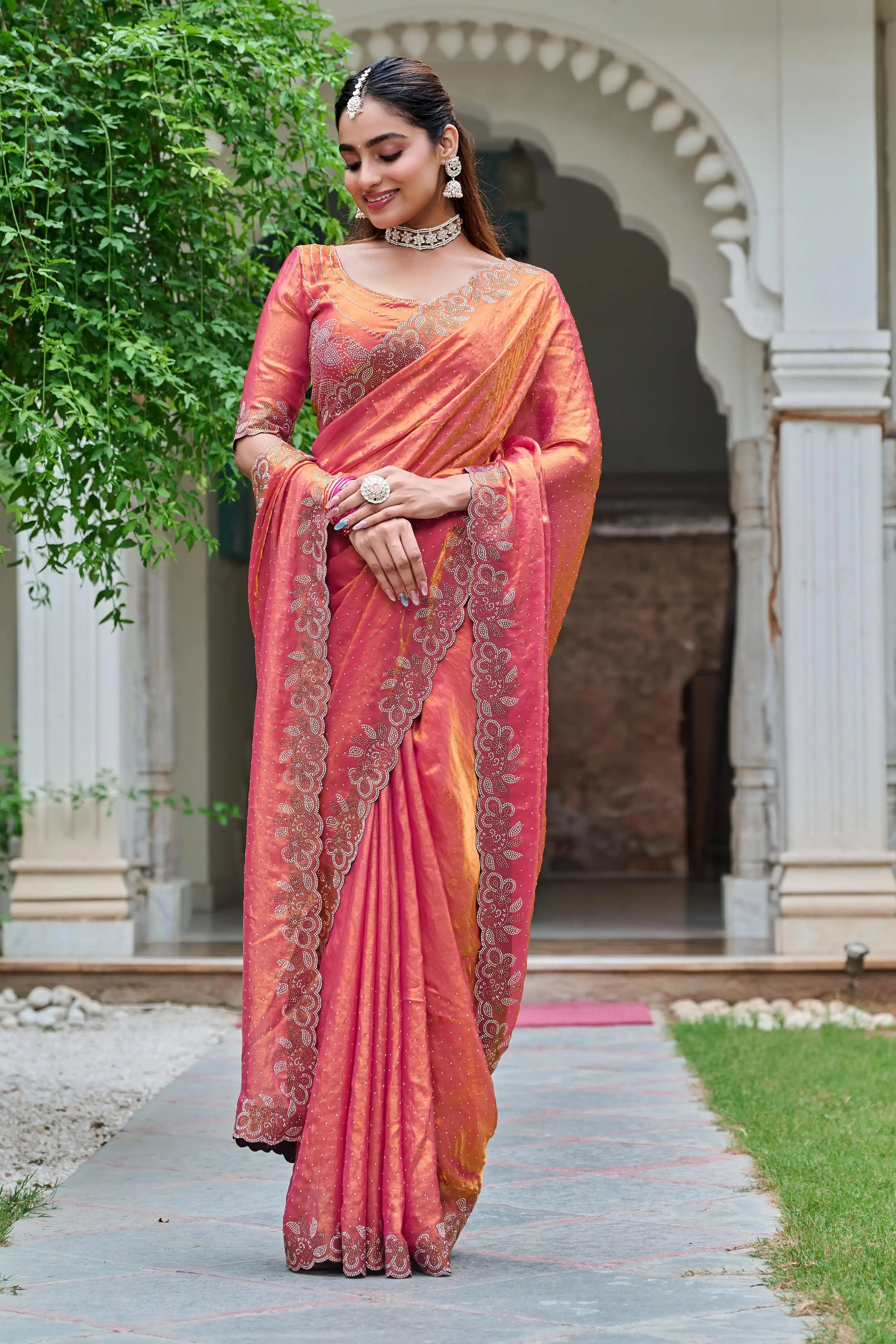 SIYA CREATION Presents Sarees Made From Pure Fendy Silk Known For Its Exceptional Quality