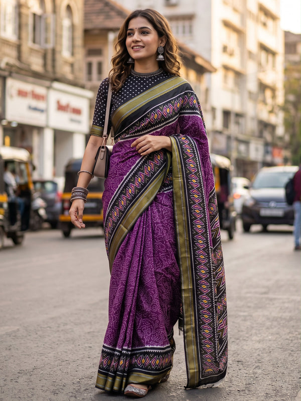 Mul Cotton Saree
