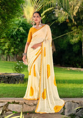 Stavan Sarees Crafted From Fancy Chiffon Combine Lightweight Comfort With Exquisite Style