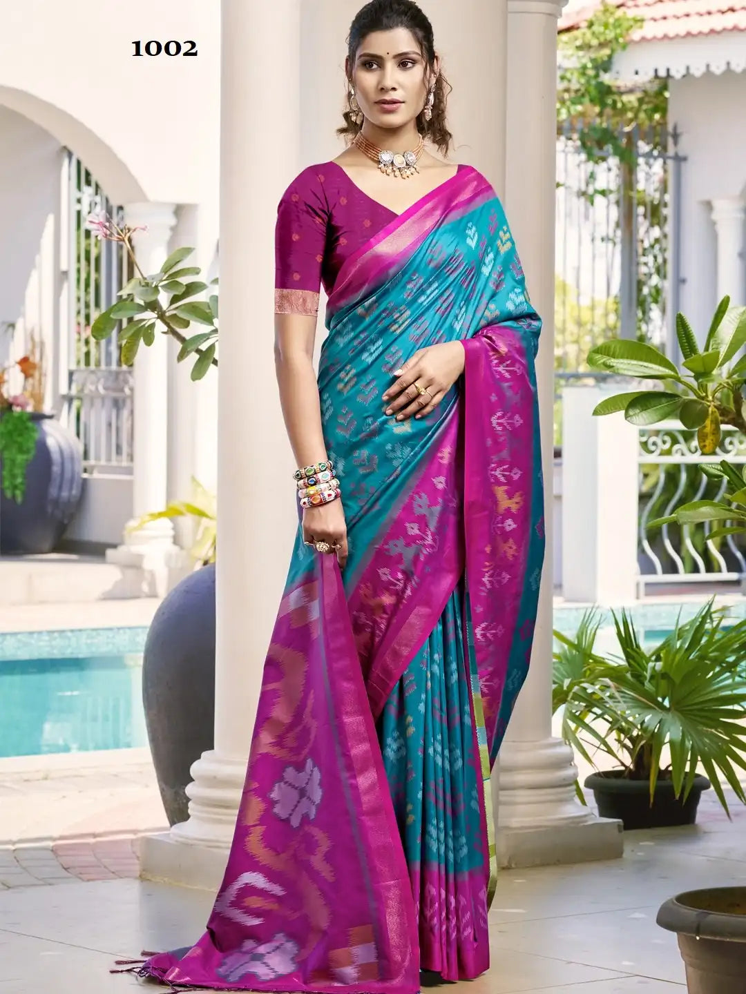 ASTITA Sarees Crafted From Pochampalli Silk Showcase The Finest Traditional Weaving