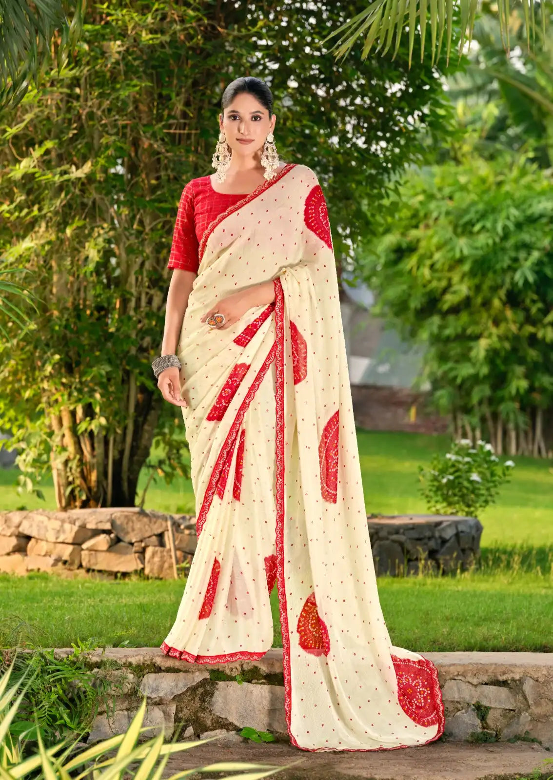 Stavan Sarees Crafted From Fancy Chiffon Combine Lightweight Comfort With Exquisite Style