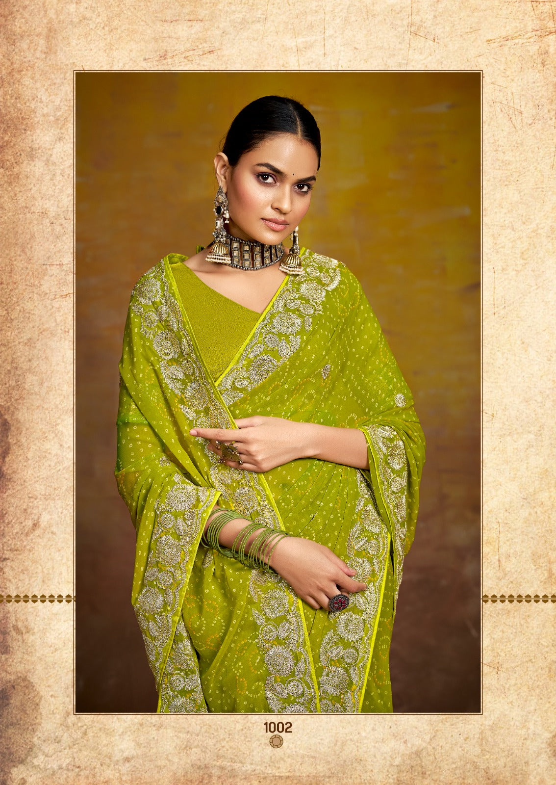 Stavan PITHA EMBROIDERY WORK Sarees