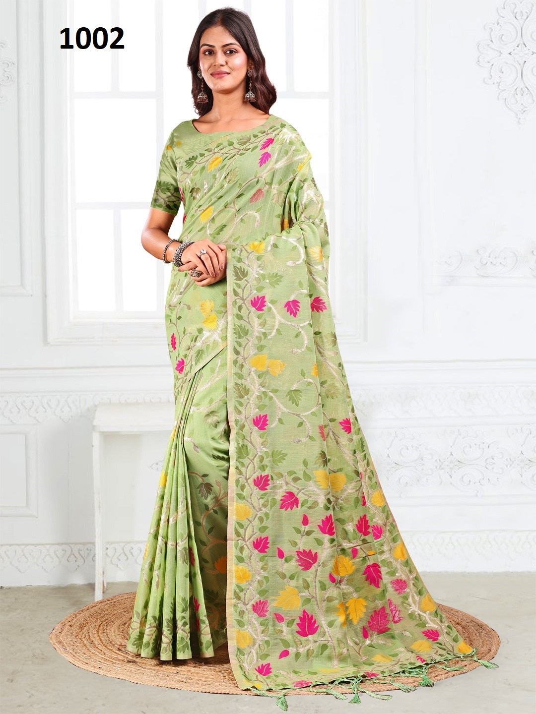 AstitA Gulbahar Floral Printed Saree Collection – Elegant and Vibrant Designs