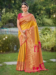 Astita Sarees Showcase The Rich Heritage Of Banarasi Silk Featuring Intricate Weaving