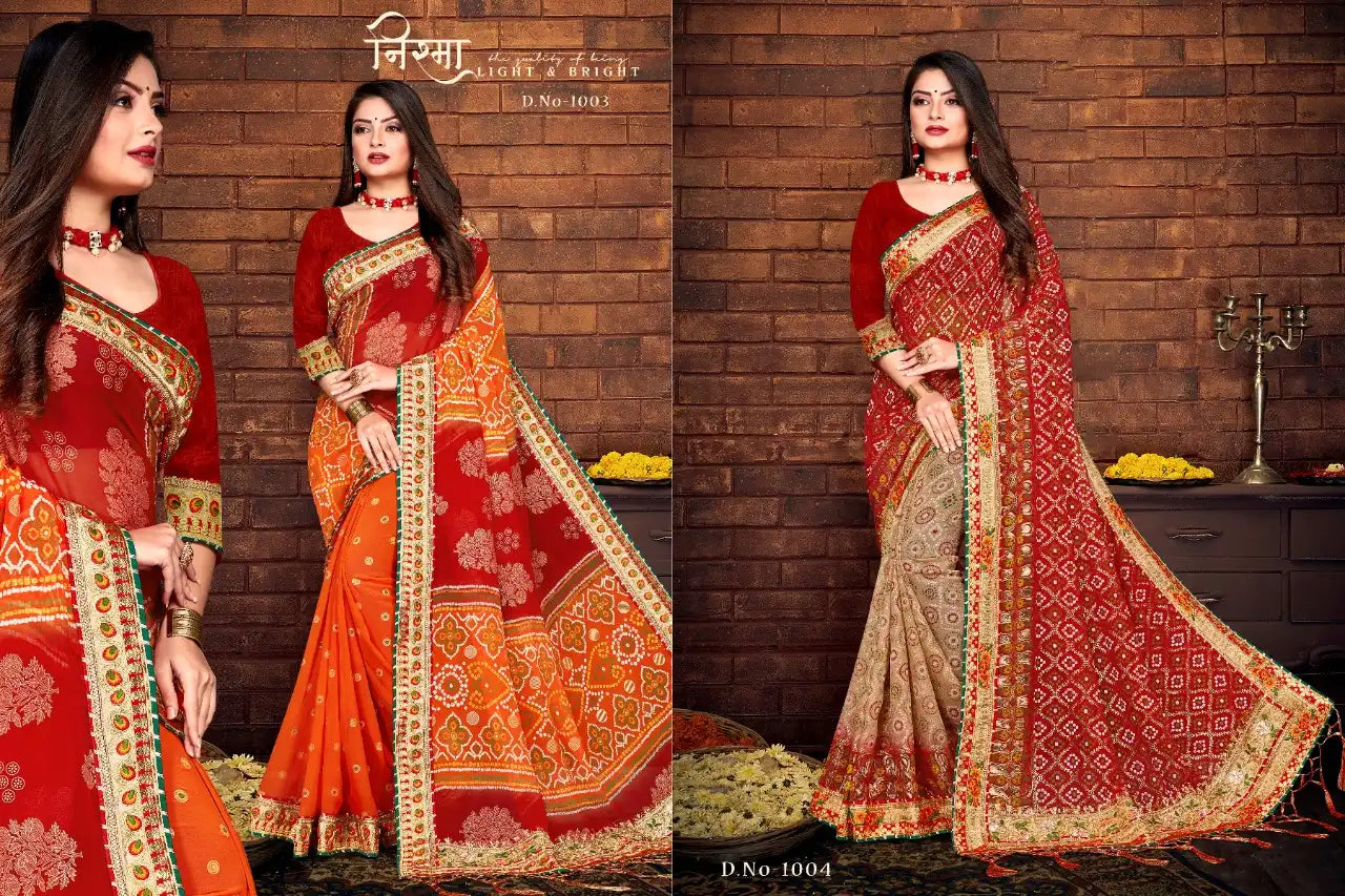 Jalnidhi Sarees Featuring Marble Gorget Designs Combine Traditional Elegance With Intricate Craftsmanship