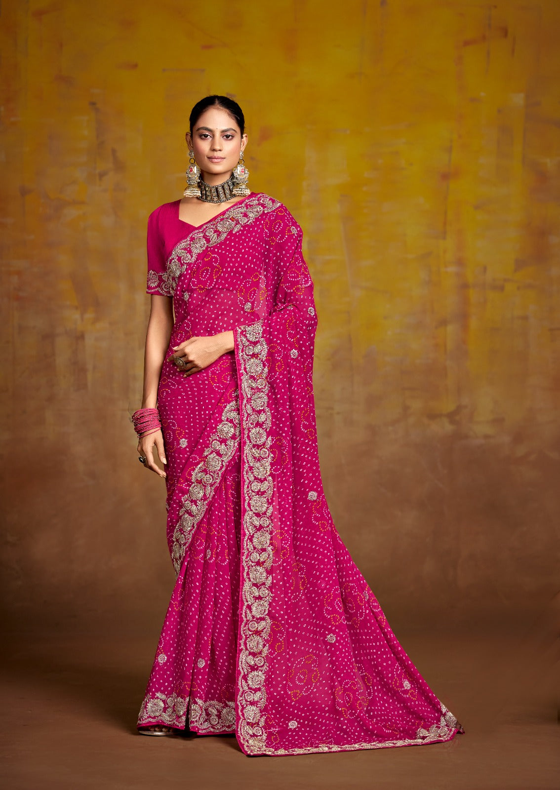 Stavan PITHA EMBROIDERY WORK Sarees