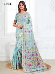 AstitA Gulbahar Floral Printed Saree Collection – Elegant and Vibrant Designs