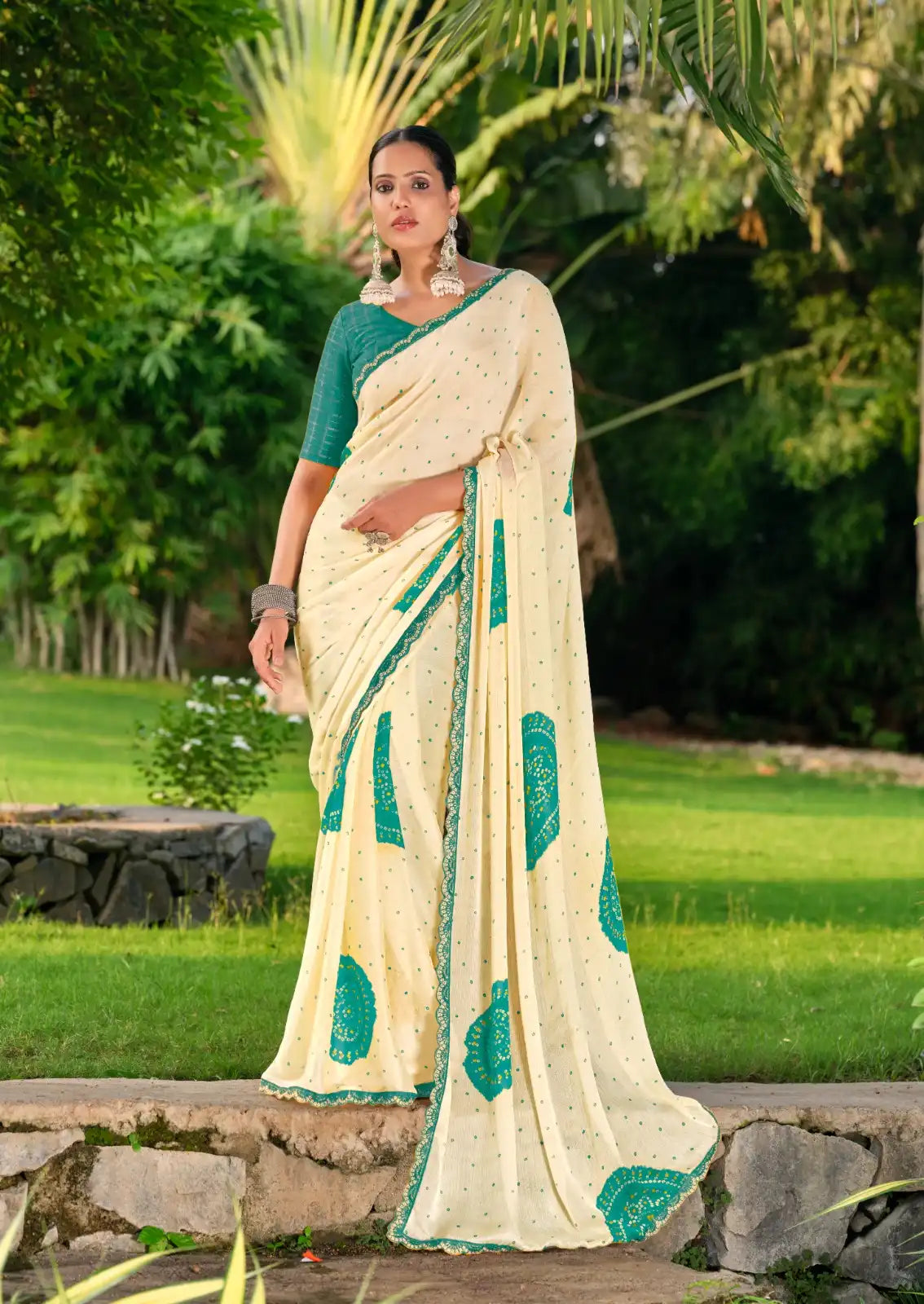 Stavan Sarees Crafted From Fancy Chiffon Combine Lightweight Comfort With Exquisite Style