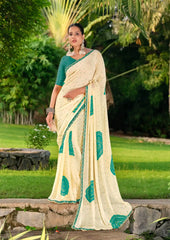 Stavan Sarees Crafted From Fancy Chiffon Combine Lightweight Comfort With Exquisite Style