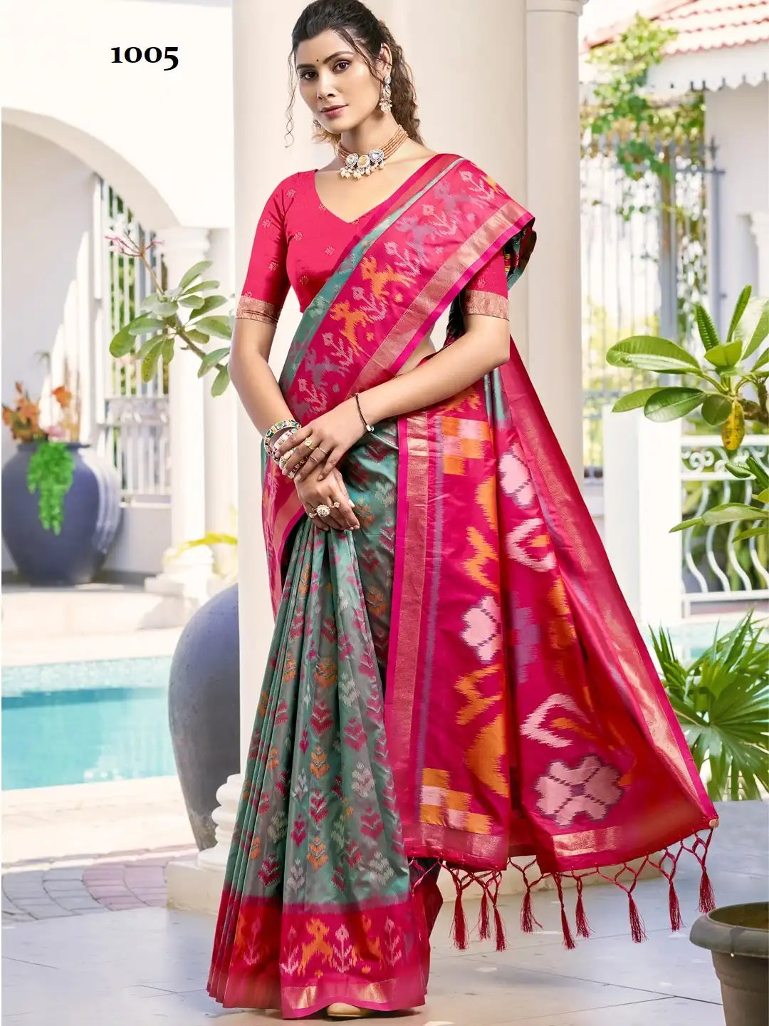 ASTITA Sarees Crafted From Pochampalli Silk Showcase The Finest Traditional Weaving