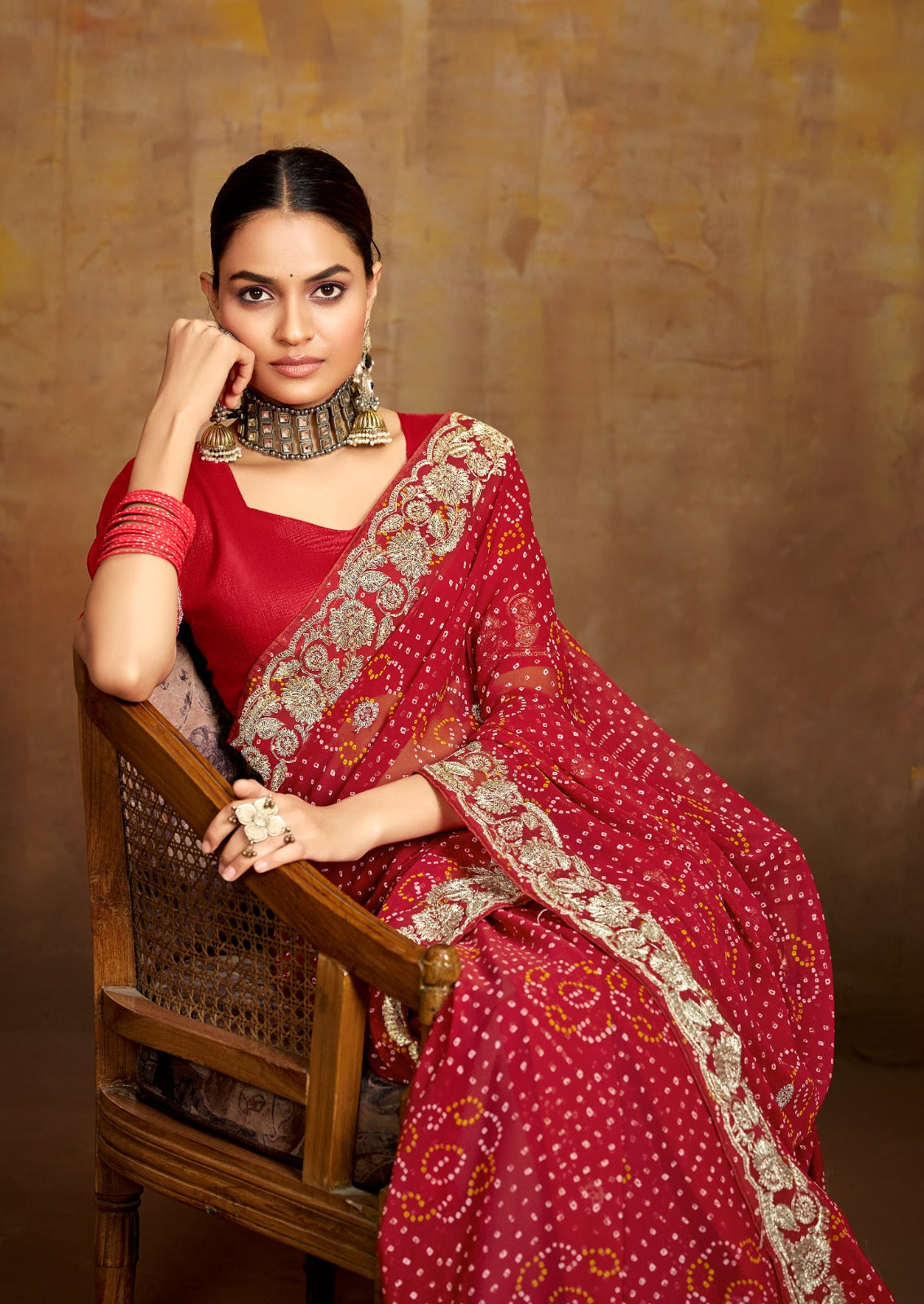 Stavan PITHA EMBROIDERY WORK Sarees