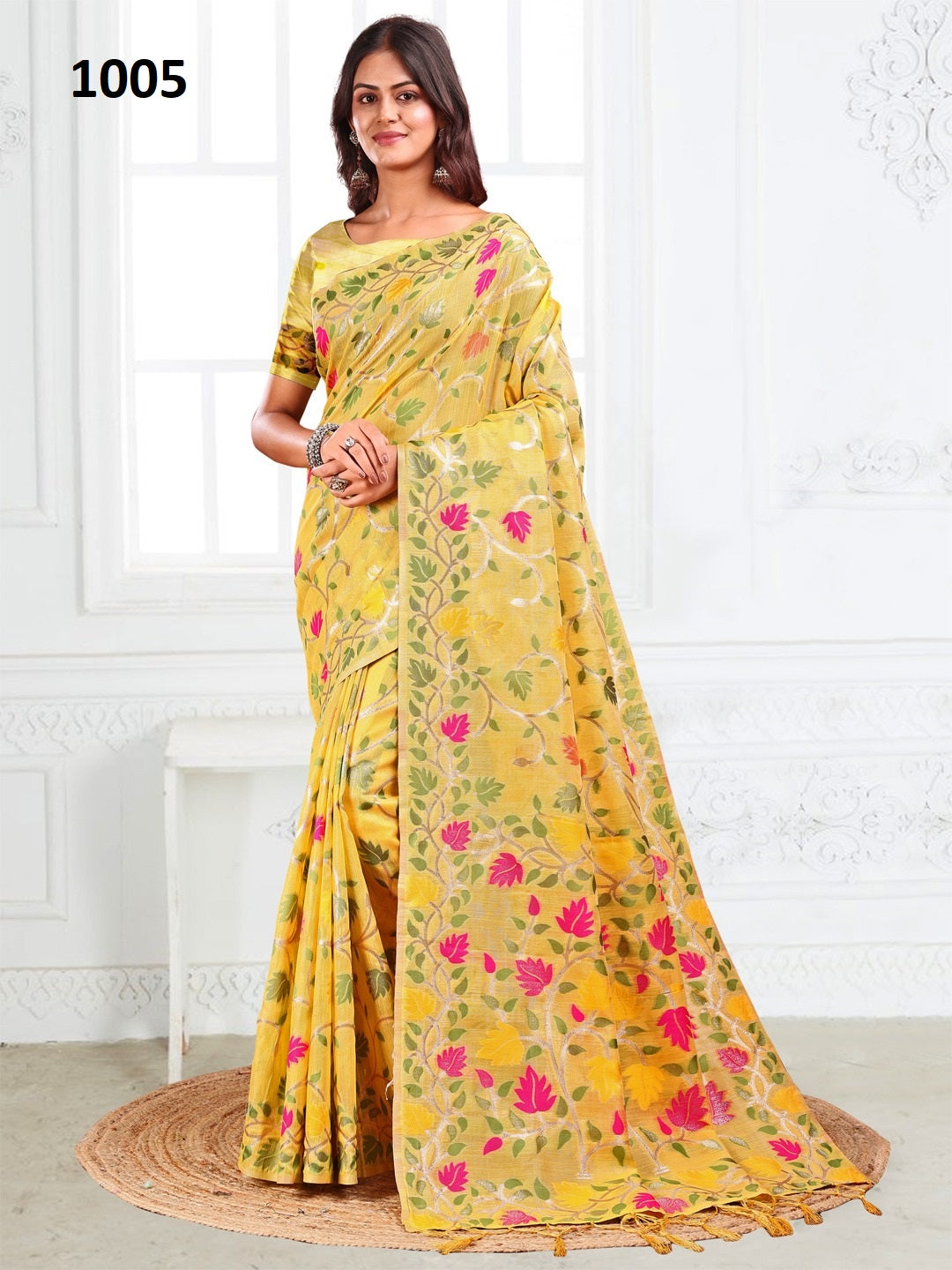 AstitA Gulbahar Floral Printed Saree Collection – Elegant and Vibrant Designs