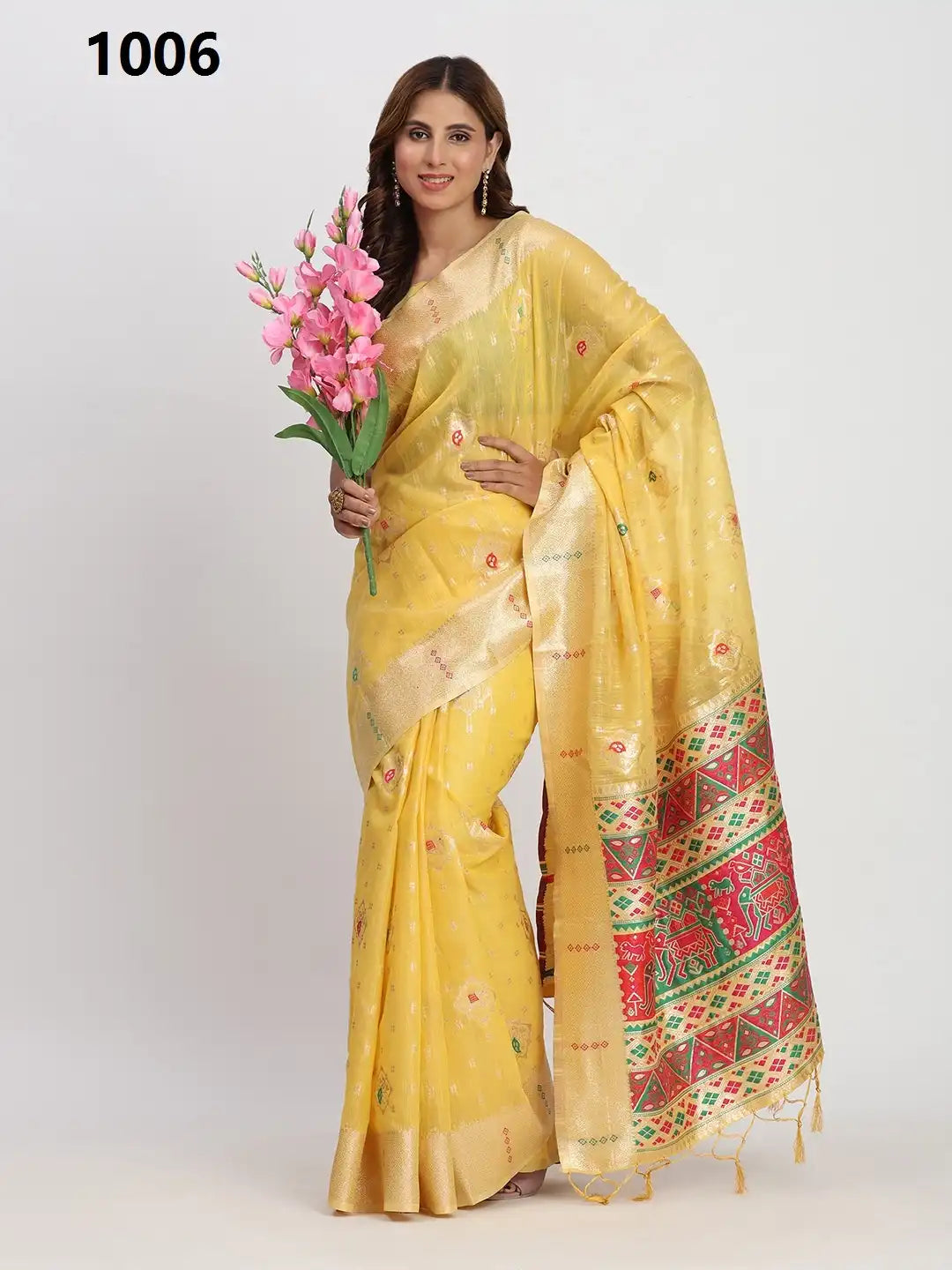 ASTITA Sarees Crafted From Linen Cotton Combine Traditional Elegance With Modern Comfort