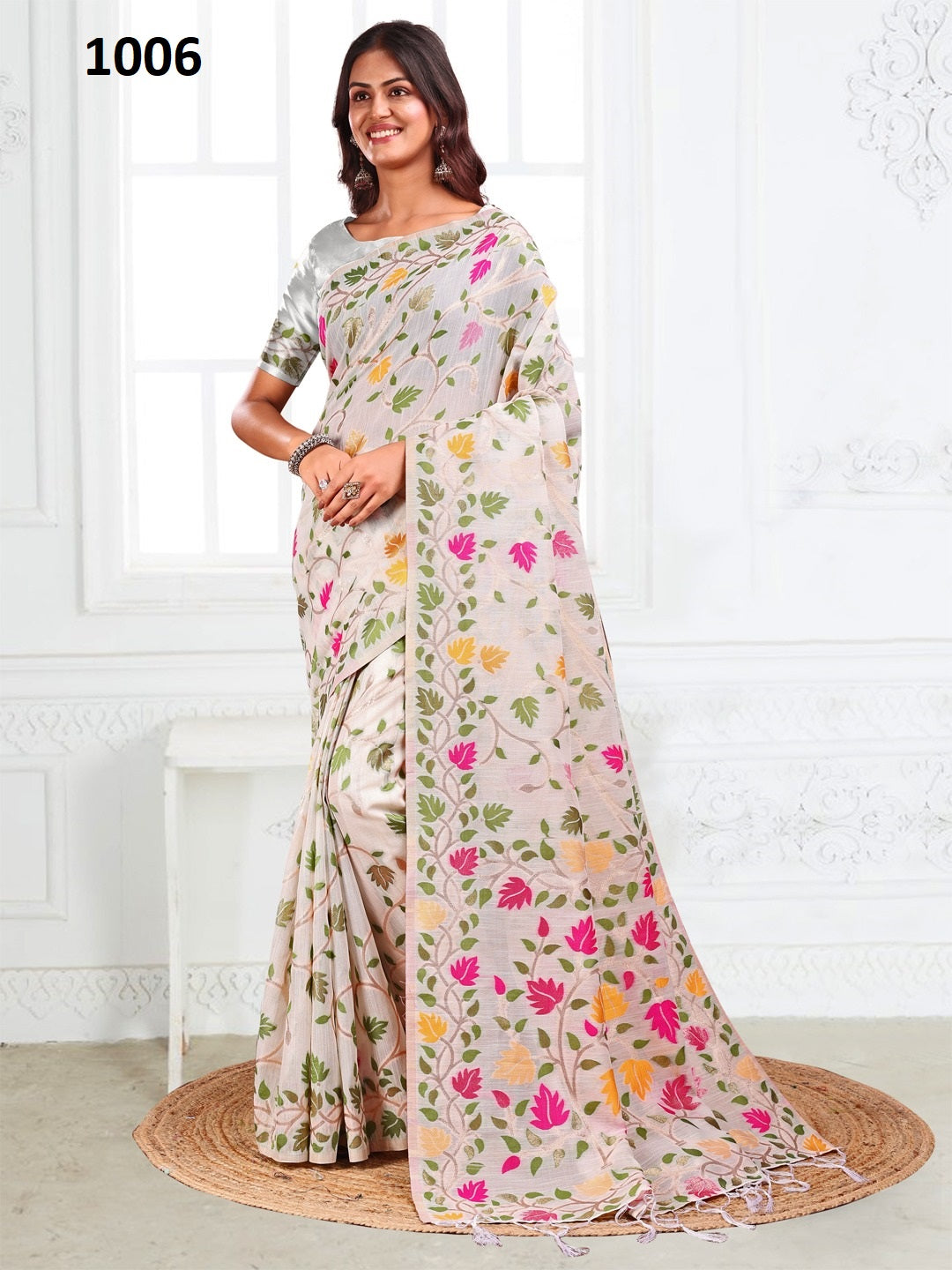AstitA Gulbahar Floral Printed Saree Collection – Elegant and Vibrant Designs