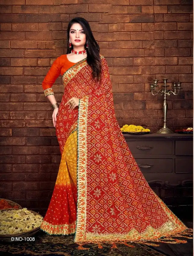 Jalnidhi Sarees Featuring Marble Gorget Designs Combine Traditional Elegance With Intricate Craftsmanship