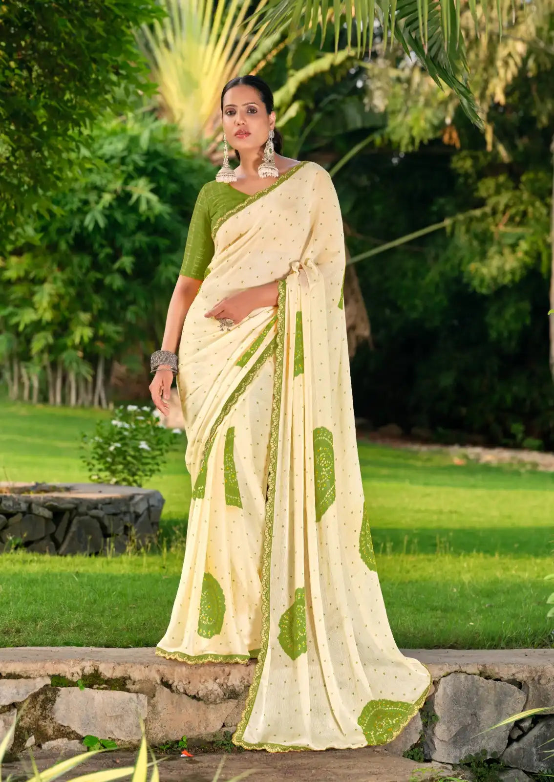 Stavan Sarees Crafted From Fancy Chiffon Combine Lightweight Comfort With Exquisite Style