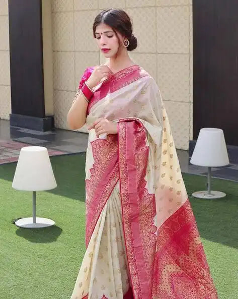 Kasturi Trendz Presents The Banarasi Soft Silk Saree A Refined Choice For Connoisseurs
