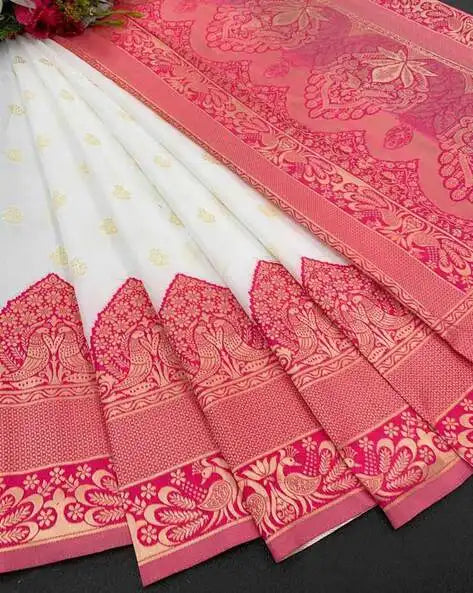 Kasturi Trendz Presents The Banarasi Soft Silk Saree A Refined Choice For Connoisseurs