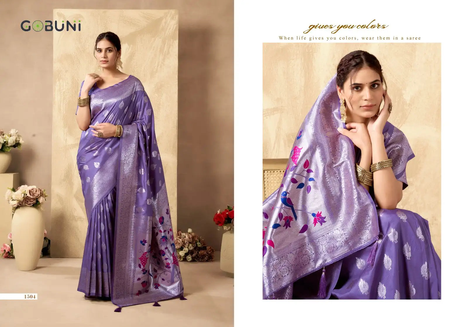 Gobuni Sarees Crafted From Shagun Silk Combine Exquisite Craftsmanship With Luxurious Fabric