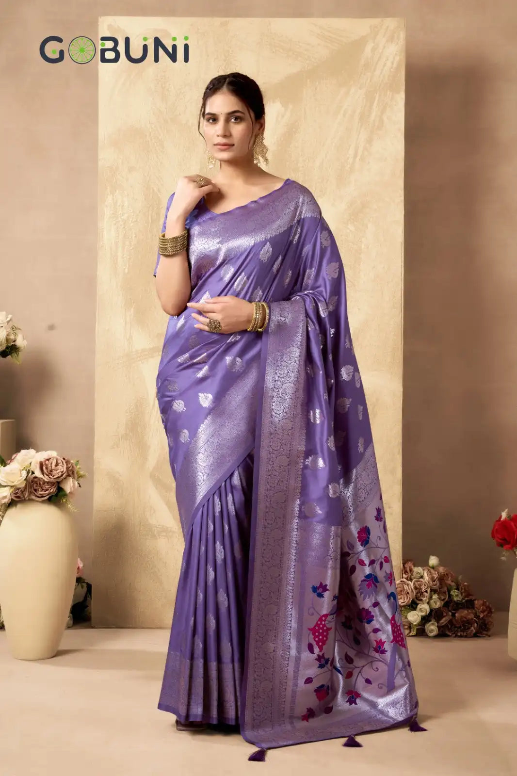 Gobuni Sarees Crafted From Shagun Silk Combine Exquisite Craftsmanship With Luxurious Fabric