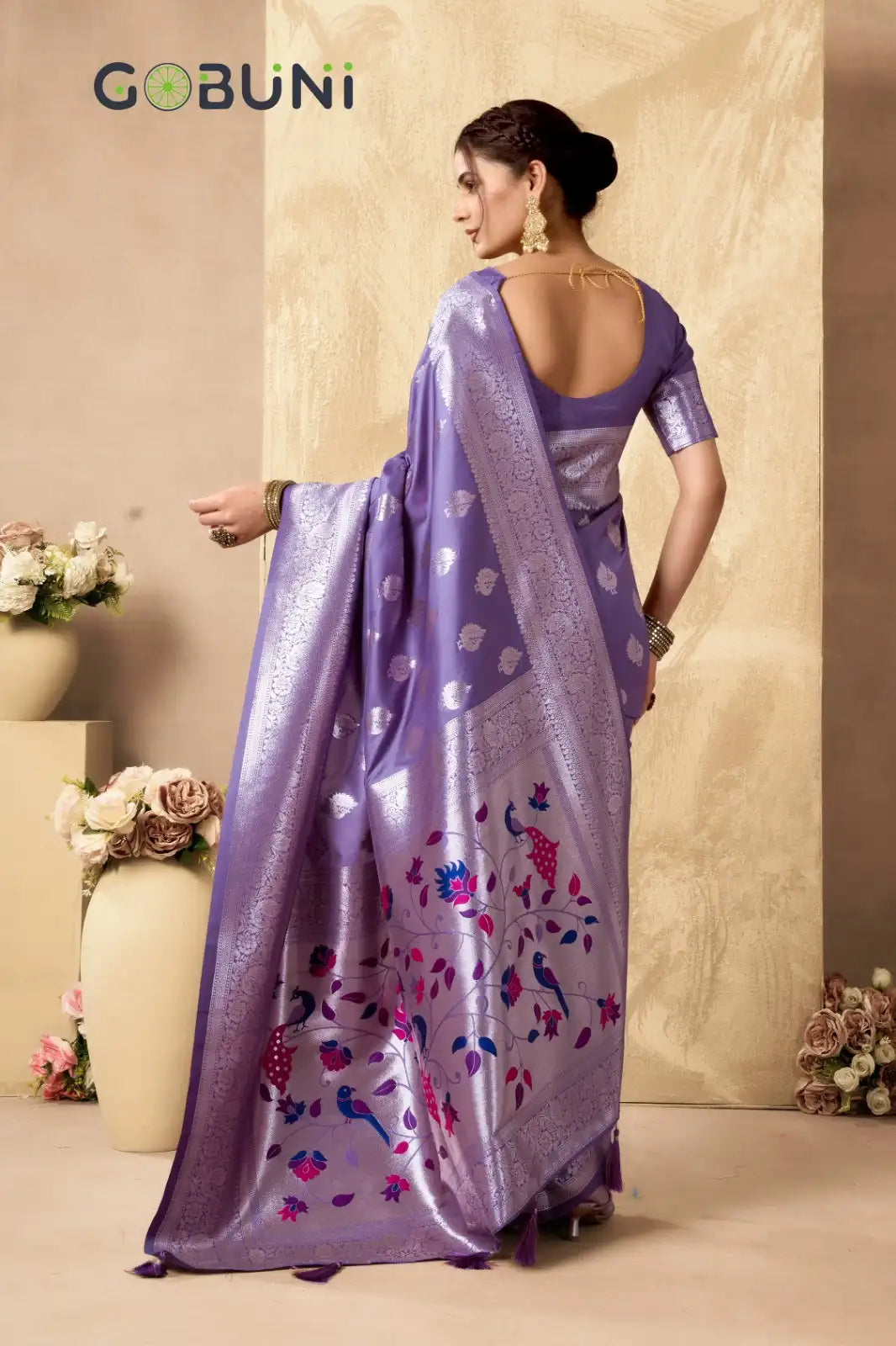 Gobuni Sarees Crafted From Shagun Silk Combine Exquisite Craftsmanship With Luxurious Fabric
