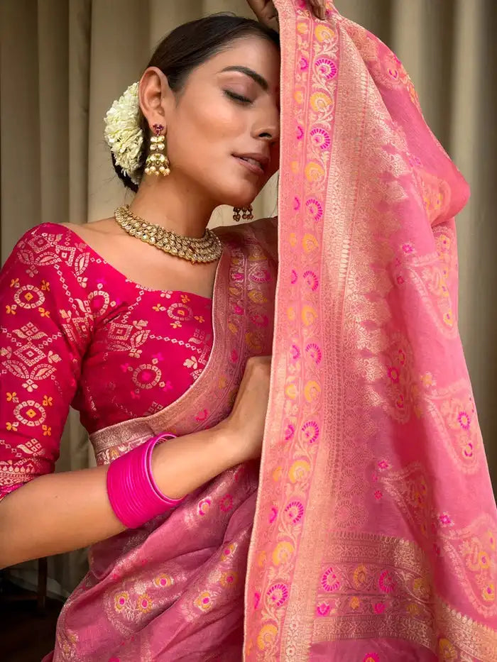 KASTURI TRENDZ Presents Banarasi Soft Silk Sarees That Combine Traditional Craftsmanship