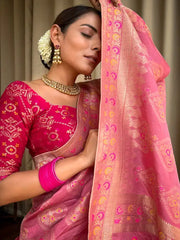 KASTURI TRENDZ Presents Banarasi Soft Silk Sarees That Combine Traditional Craftsmanship