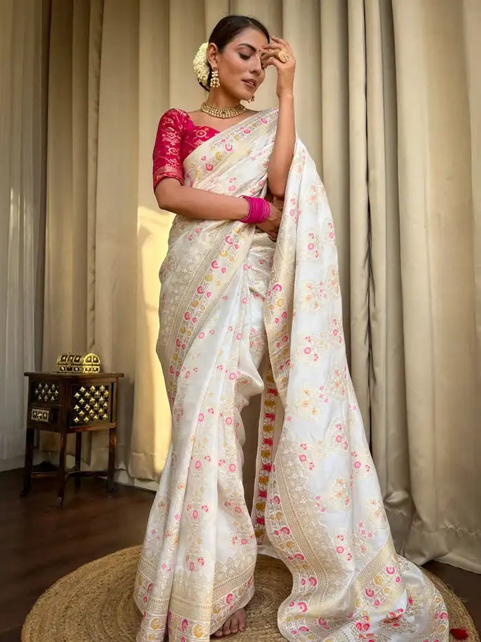 KASTURI TRENDZ Presents Banarasi Soft Silk Sarees That Combine Traditional Craftsmanship