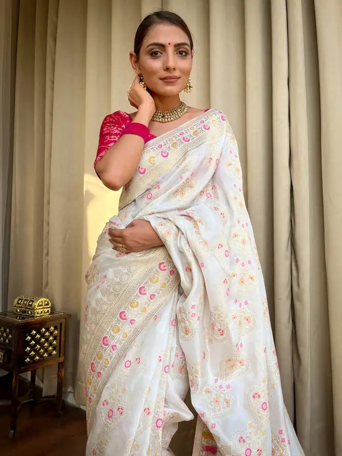 KASTURI TRENDZ Presents Banarasi Soft Silk Sarees That Combine Traditional Craftsmanship