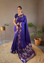 KASTURI TRENDZ Floral Elegance Saree Collection