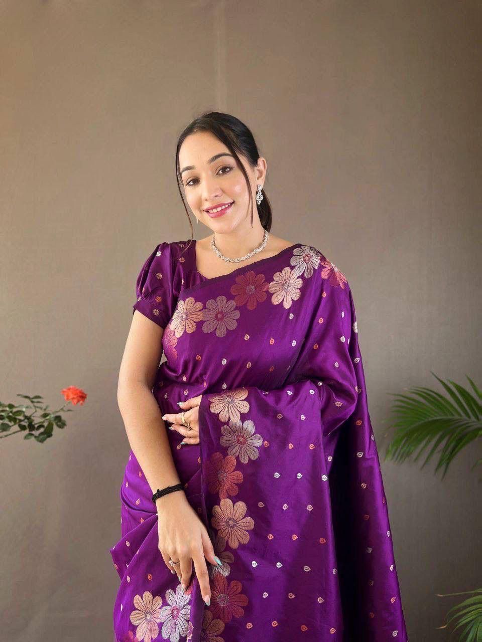 KASTURI TRENDZ Floral Elegance Saree Collection