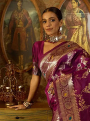 KASTURI TRENDZ Presents Banarasi Soft Silk Sarees That Combine Traditional Banarasi Weaving