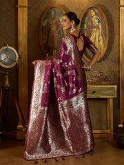 KASTURI TRENDZ Presents Banarasi Soft Silk Sarees That Combine Traditional Banarasi Weaving