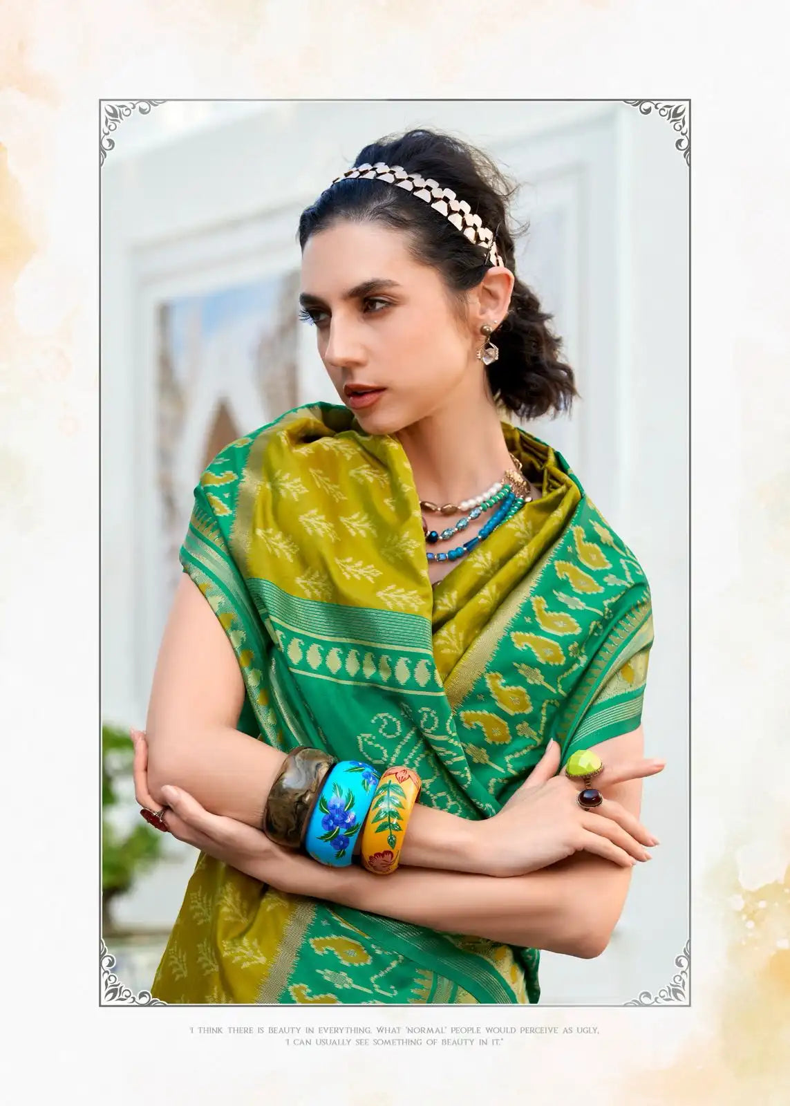 Rajpath Fabrics Presents Sarees Made From Soft Ikkat Silk Showcasing Expert Craftsmanship