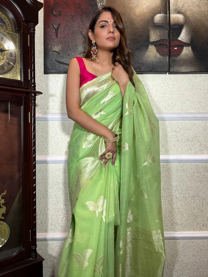 KASTURI TRENDZ BEAUTIFUL RICH PALLU & JACQUARD WORK SAREES