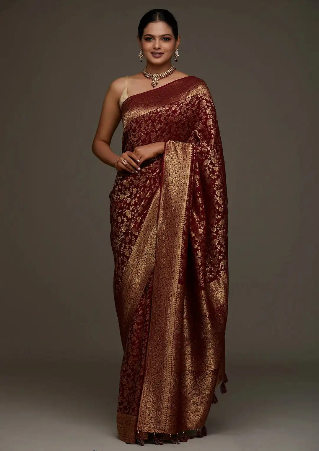 KASTURI TRENDZ Presents Banarasi Soft Silk Sarees That Blend Traditional Craftsmanship