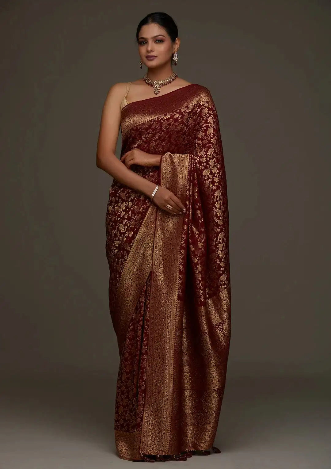 KASTURI TRENDZ Presents Banarasi Soft Silk Sarees That Blend Traditional Craftsmanship