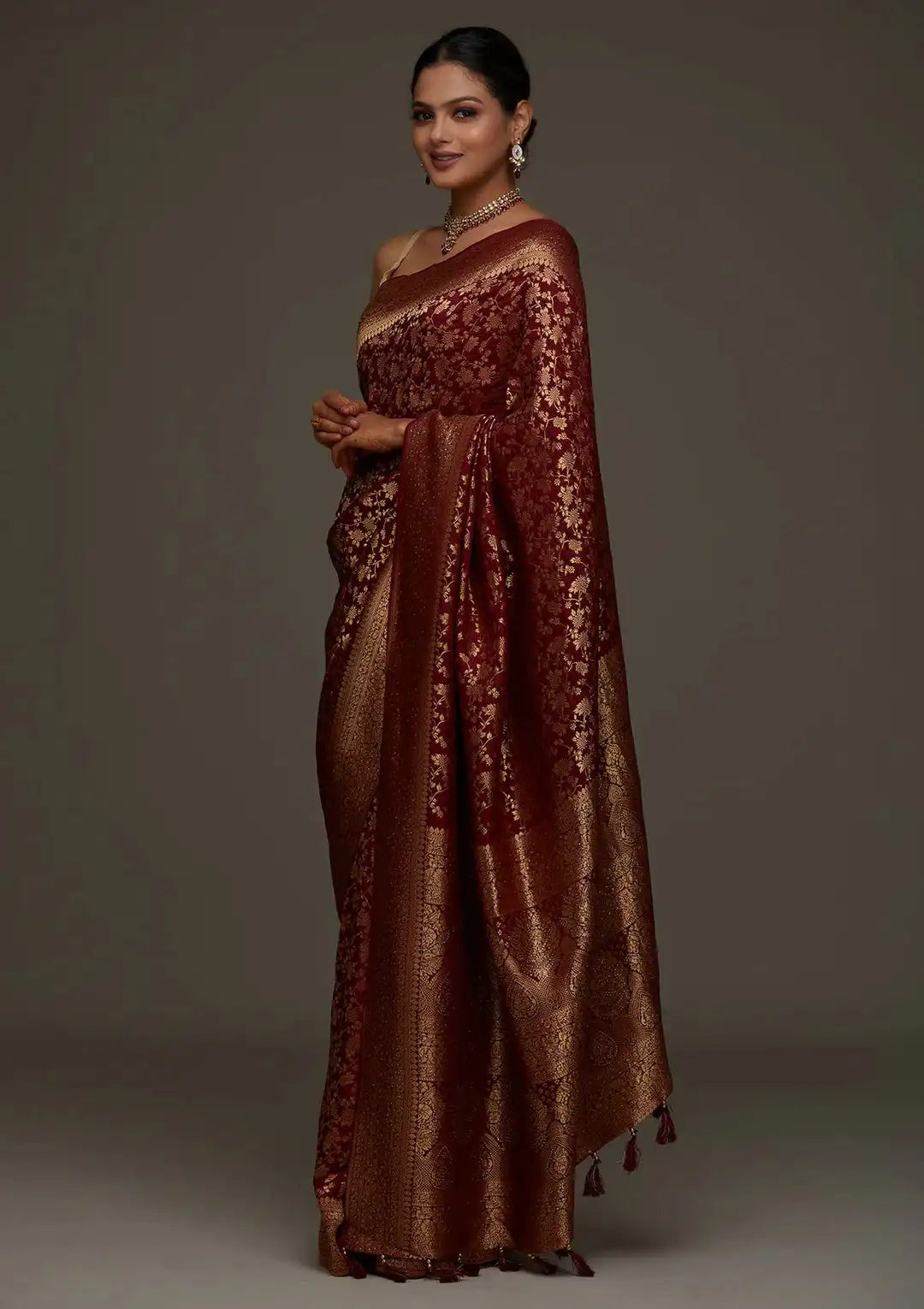 KASTURI TRENDZ Presents Banarasi Soft Silk Sarees That Blend Traditional Craftsmanship
