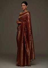 KASTURI TRENDZ Presents Banarasi Soft Silk Sarees That Blend Traditional Craftsmanship