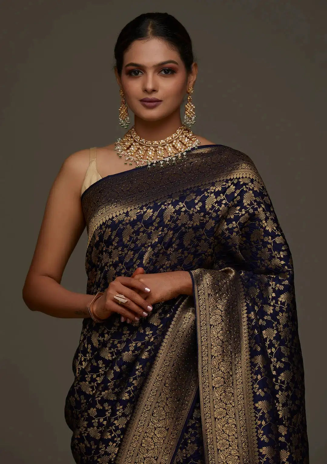 KASTURI TRENDZ Presents Banarasi Soft Silk Sarees That Blend Traditional Craftsmanship