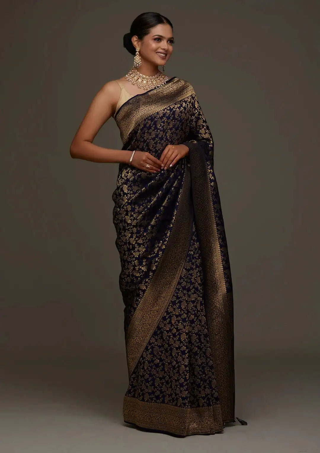 KASTURI TRENDZ Presents Banarasi Soft Silk Sarees That Blend Traditional Craftsmanship