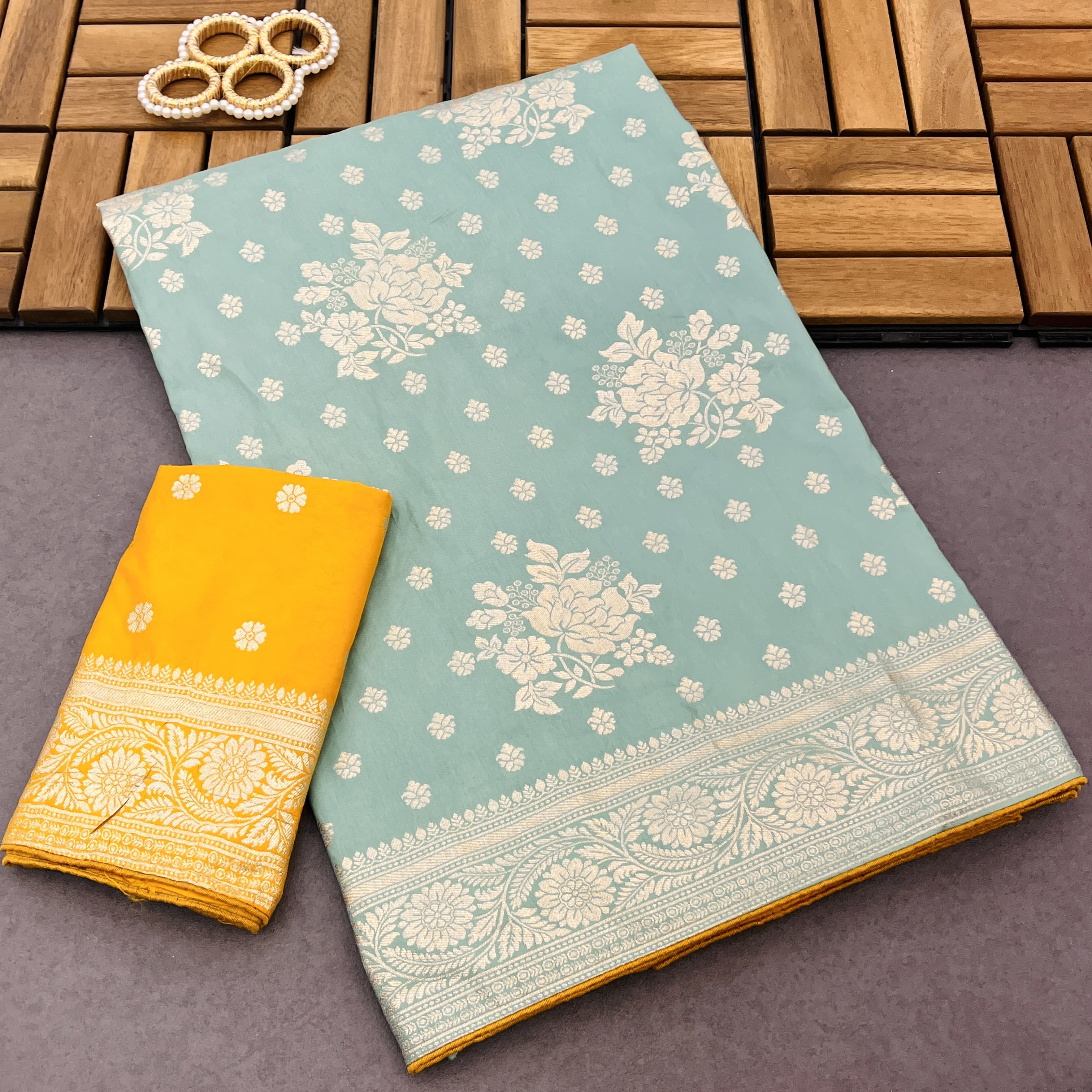 J New Heavy Dola Silk Sarees Crafted With Rich And Luxurious Dape And Durability